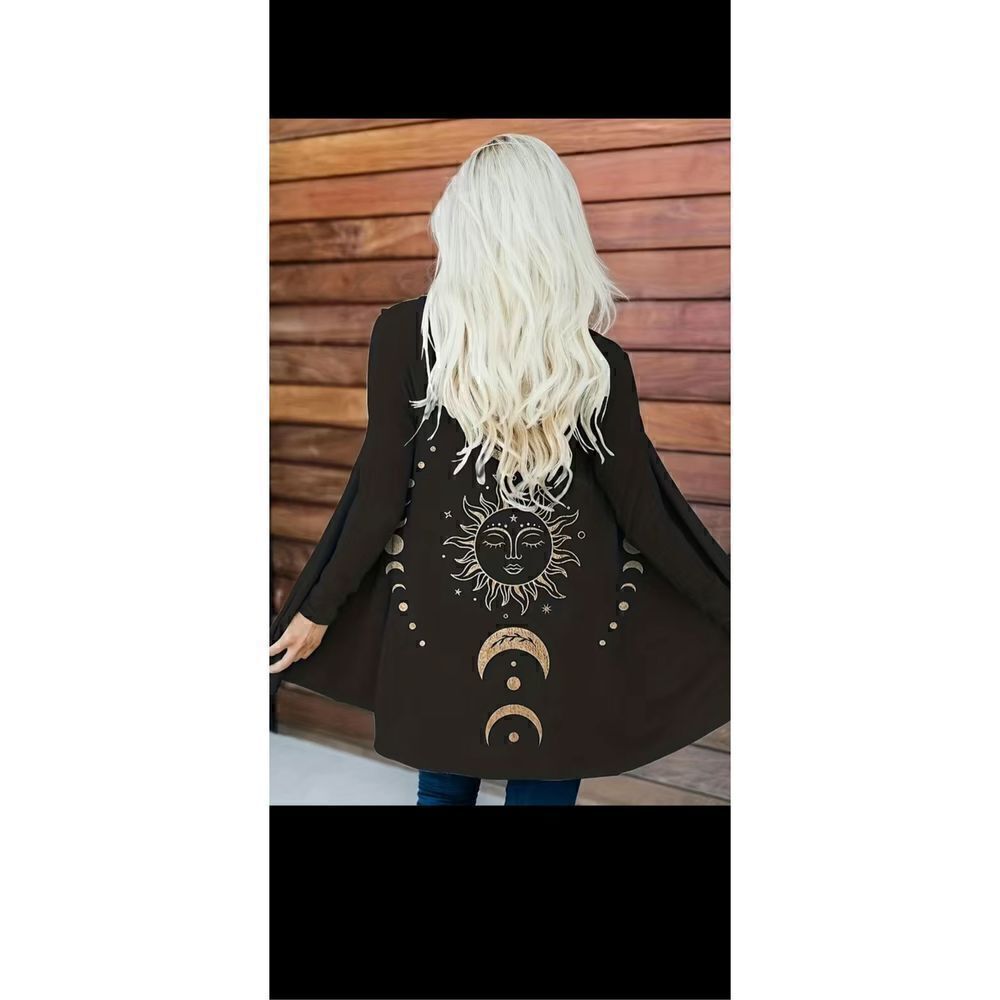 🌚🌞🌙Moon &Sun Long open cardigan super soft. Sev sizes